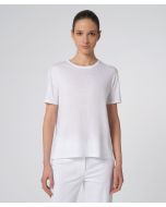 Amina Rubinacci - T-shirt girocollo EXIT bianco 