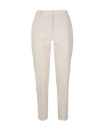 Eleventy - Pantalone slim in lana sabbia