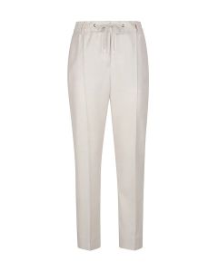 Eleventy - Pantalone lana poliammide lurex panna